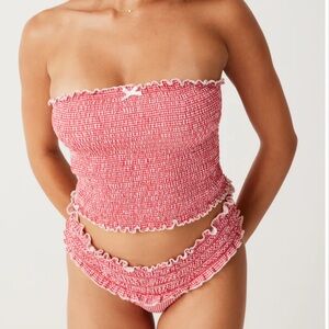 - NEW  St. Jean Frankie’s bikini top strapless size Large